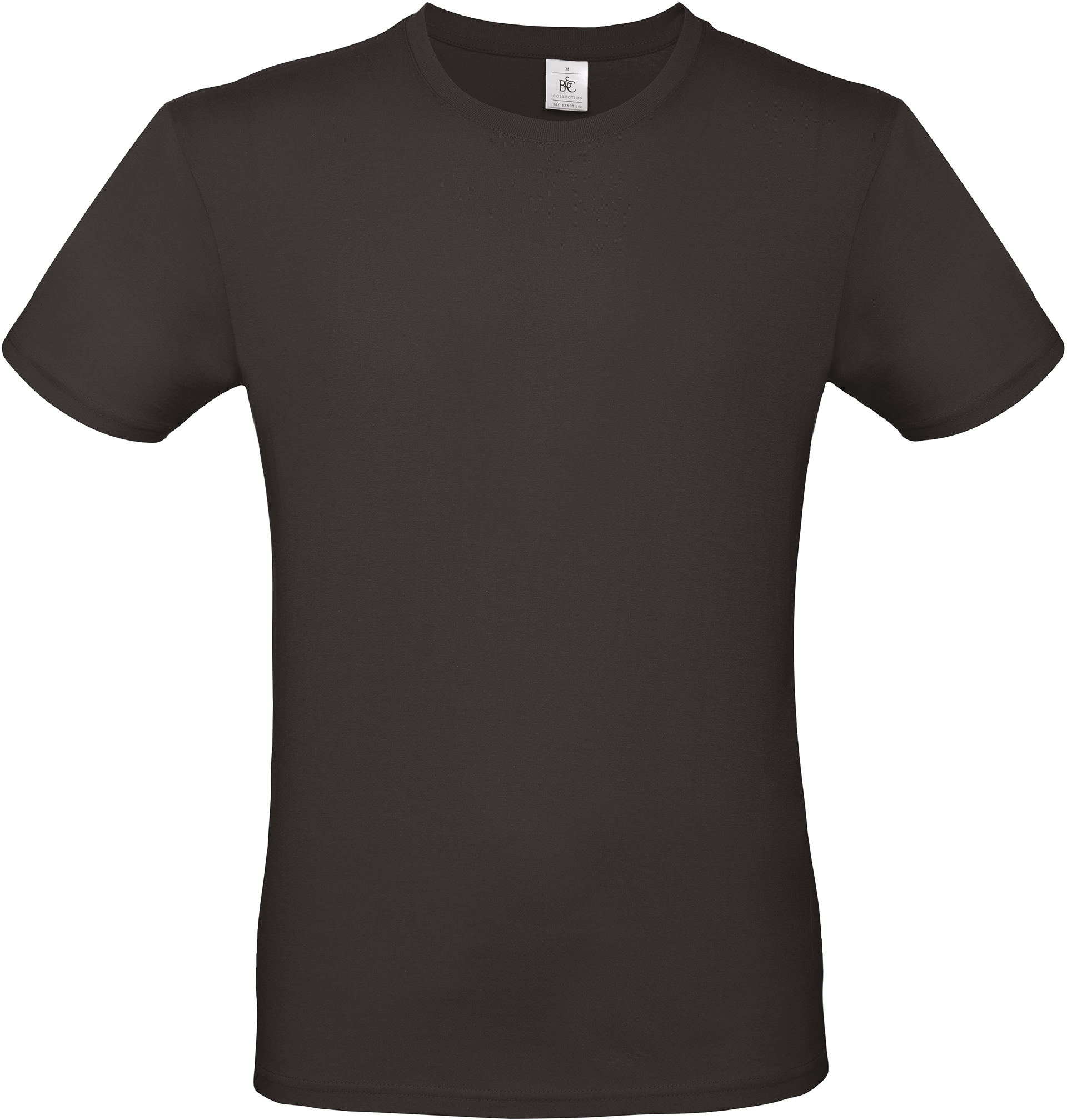 #E150 · T-shirt coton pas cher coloris Black