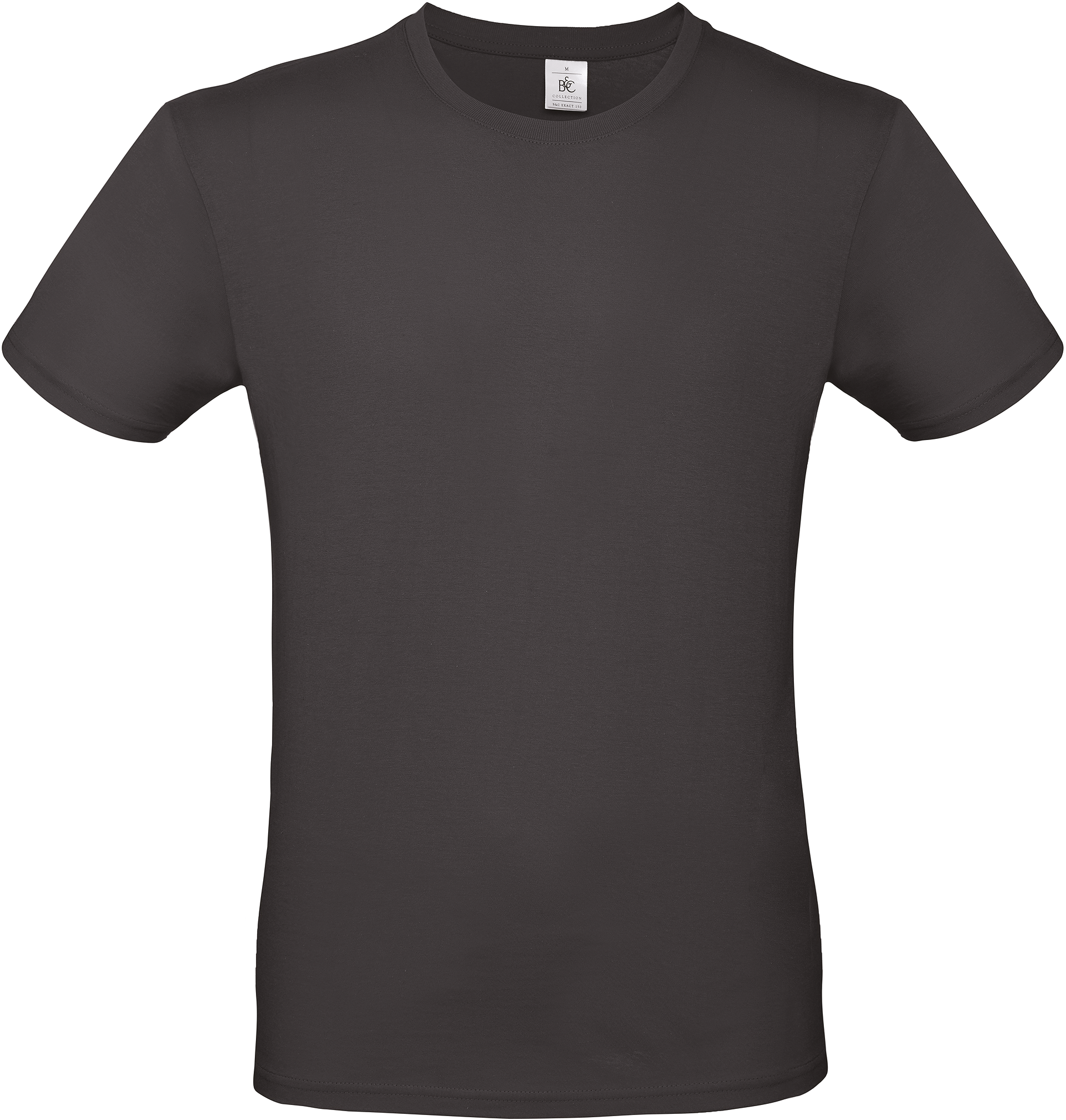#E150 · T-shirt coton pas cher coloris Black Pure