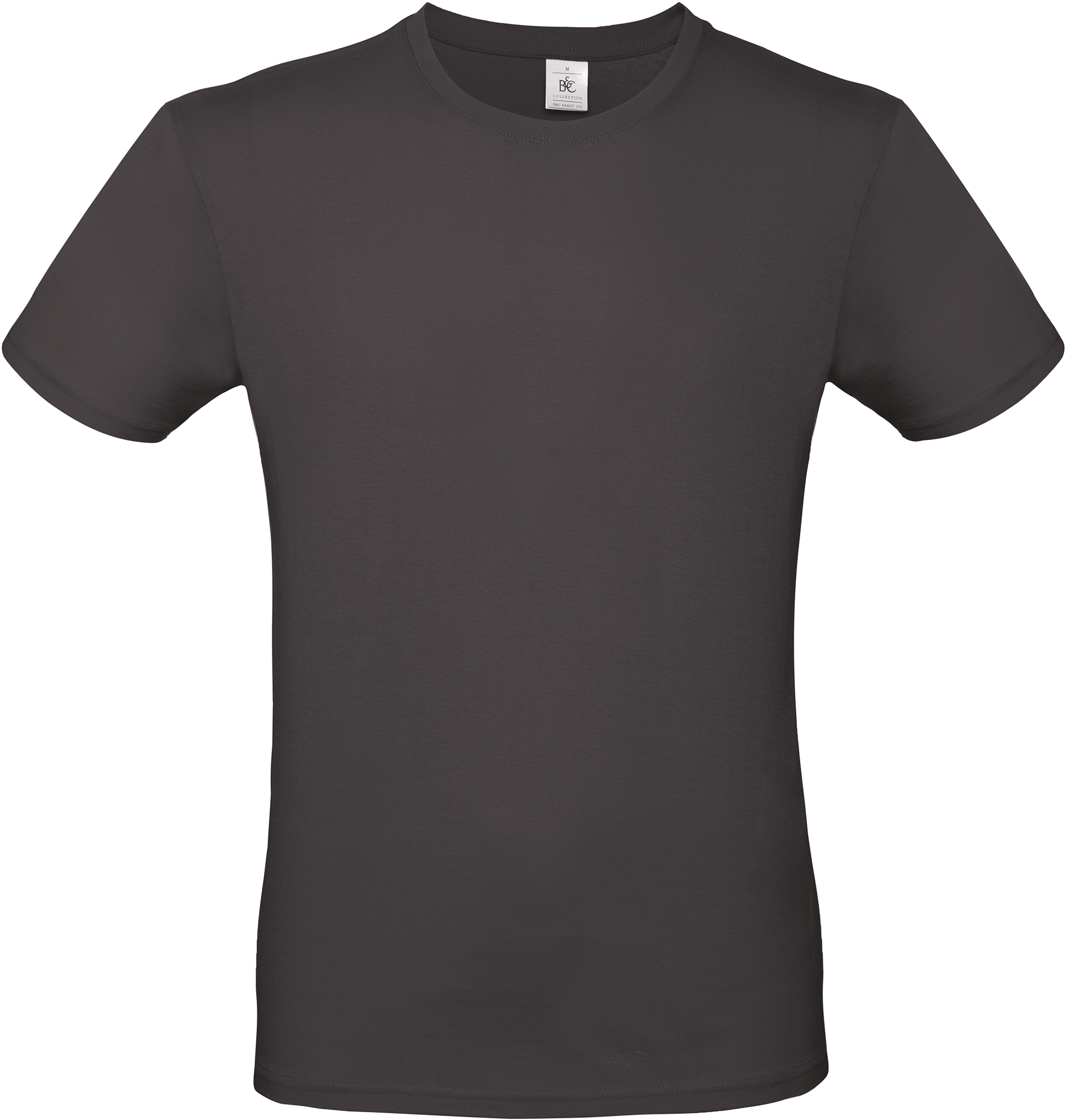#E150 · T-shirt coton pas cher coloris Used Black
