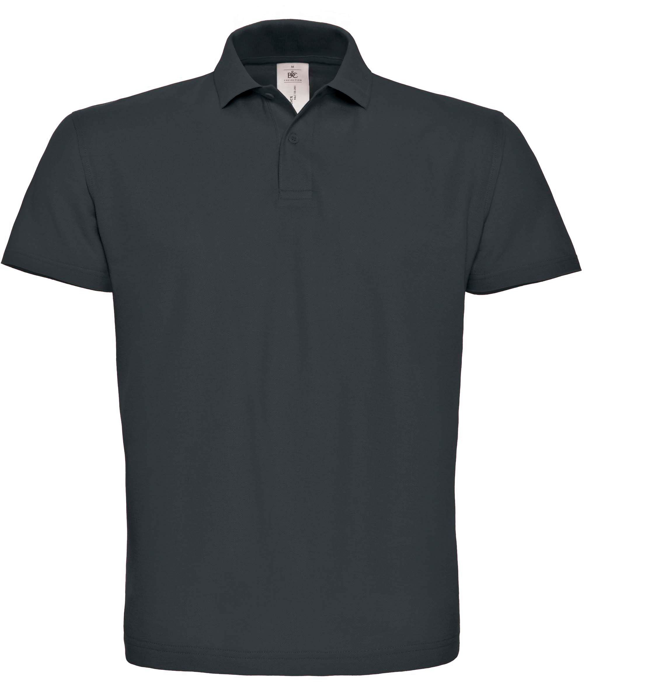 ID.001 · Polo piqué pas cher coloris Anthracite