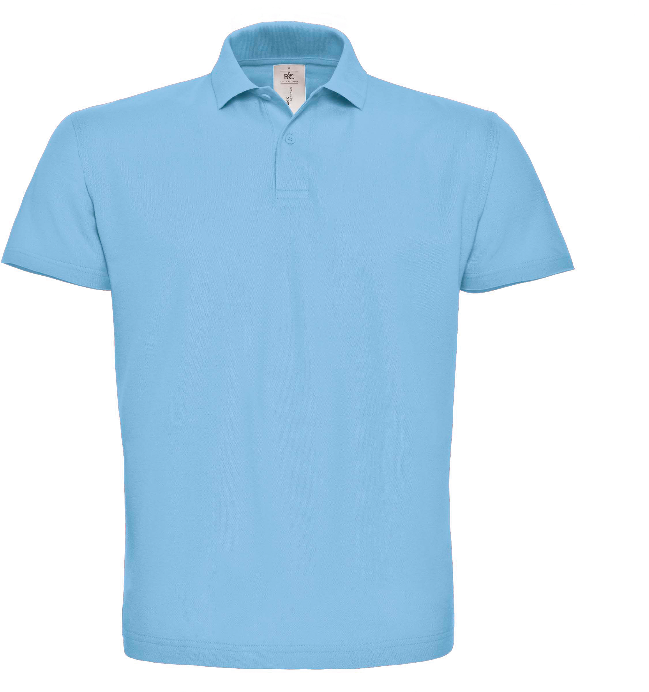 ID.001 · Polo piqué pas cher coloris Light Blue