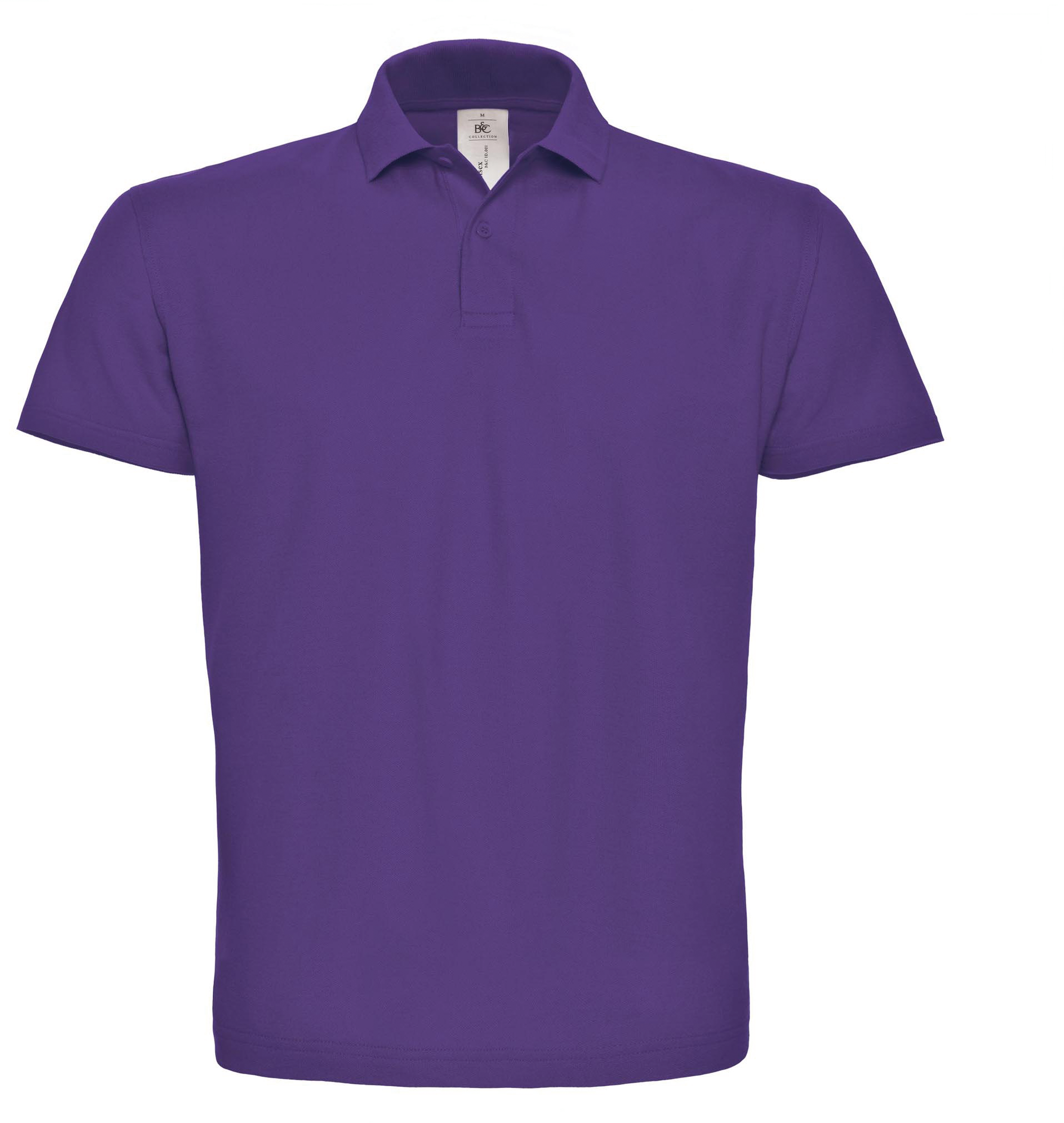 ID.001 · Polo piqué pas cher coloris Purple