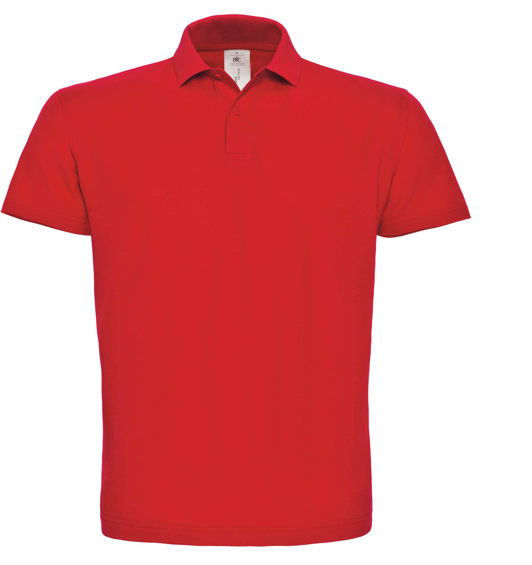 ID.001 · Polo piqué pas cher coloris Red