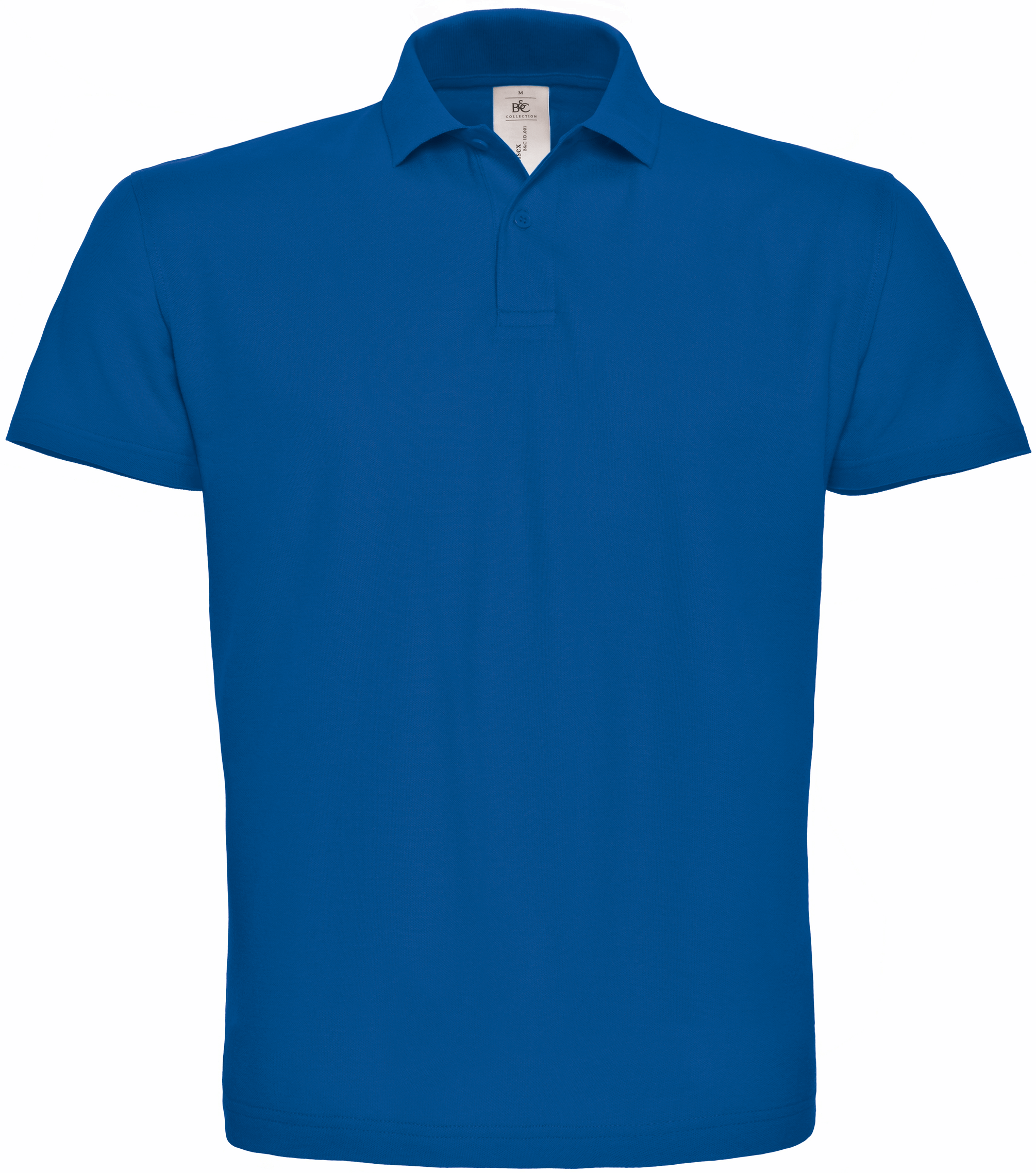ID.001 · Polo piqué pas cher coloris Royal Blue