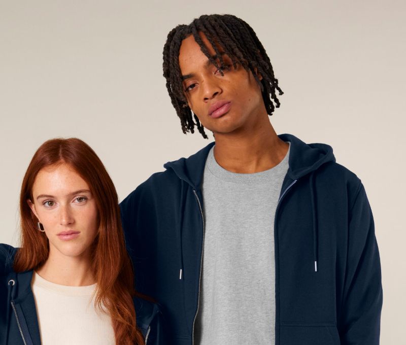 Connector 2.0 · Sweat à capuche zippé unisexe en French Terry