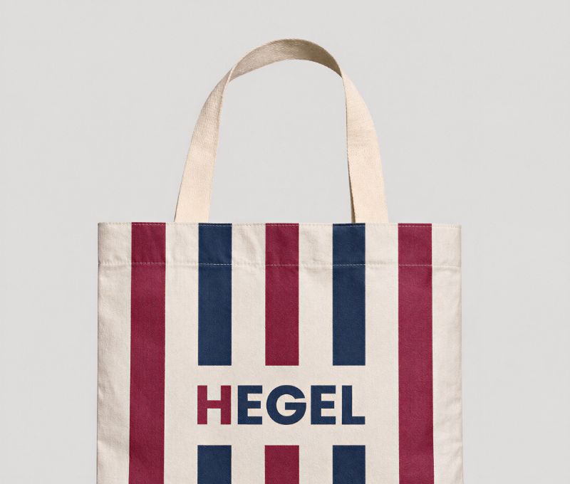 Hegel · Tote bag, impression intégrale