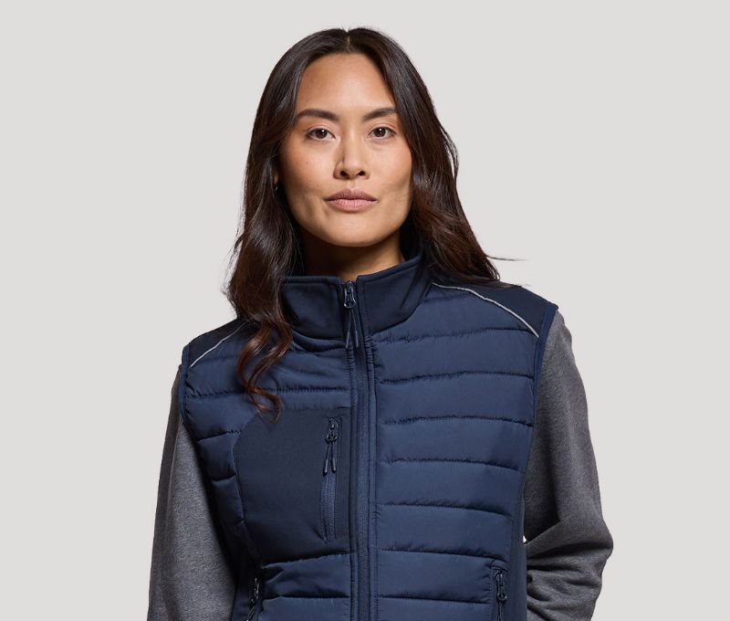 Morzine · Bodywarmer hybride femme