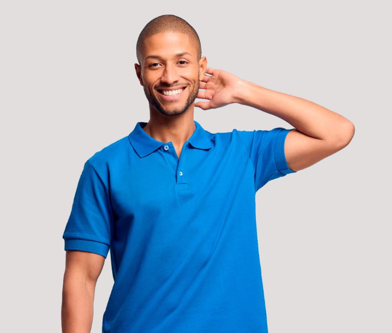 Sartre · Polo homme coton bio