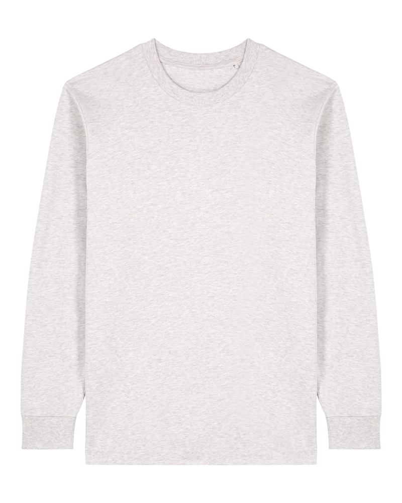 Freestyler Long Sleeve · T‑shirt unisexe épais manches longues coloris Cool Heather Grey