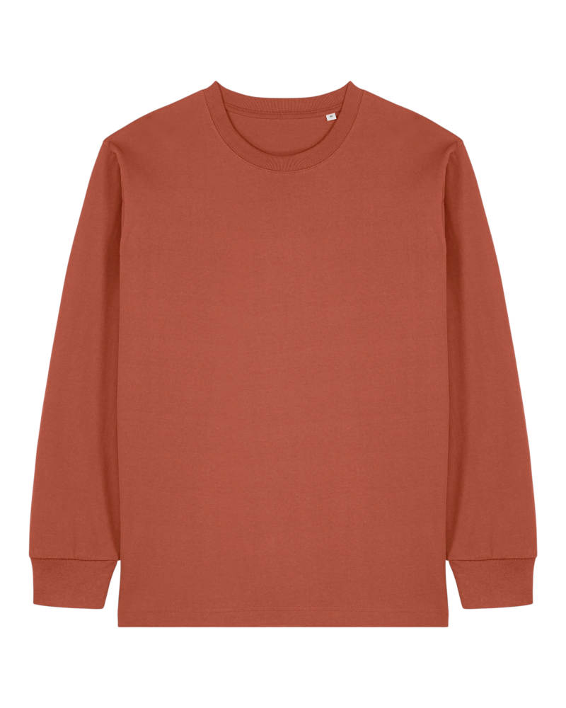 Freestyler Long Sleeve · T‑shirt unisexe épais manches longues coloris Heritage Brown
