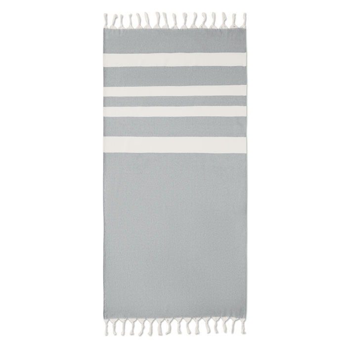 Agoura · Fouta en coton et polyester recyclés