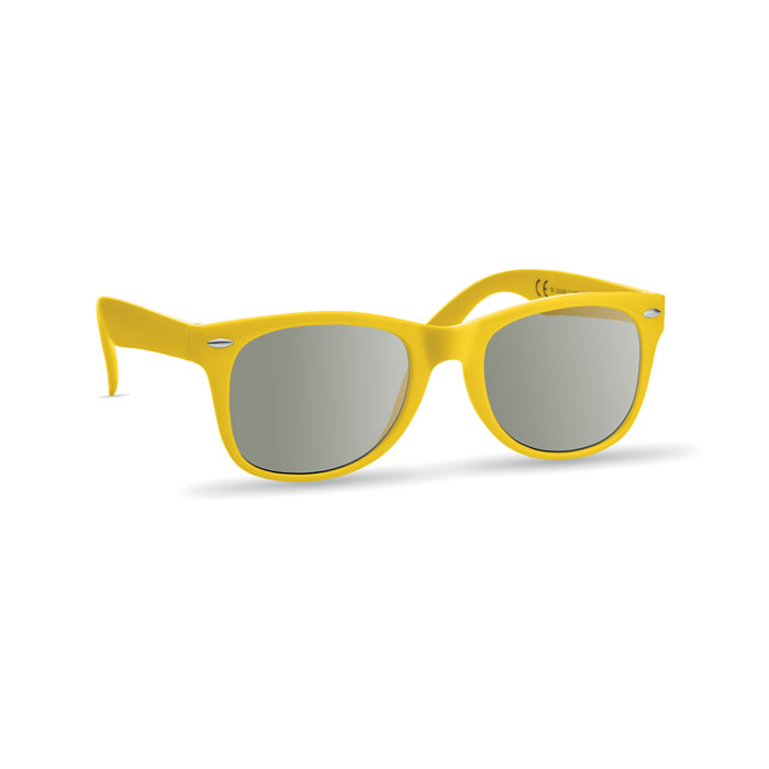 America · Lunettes de soleil UV400 coloris Jaune