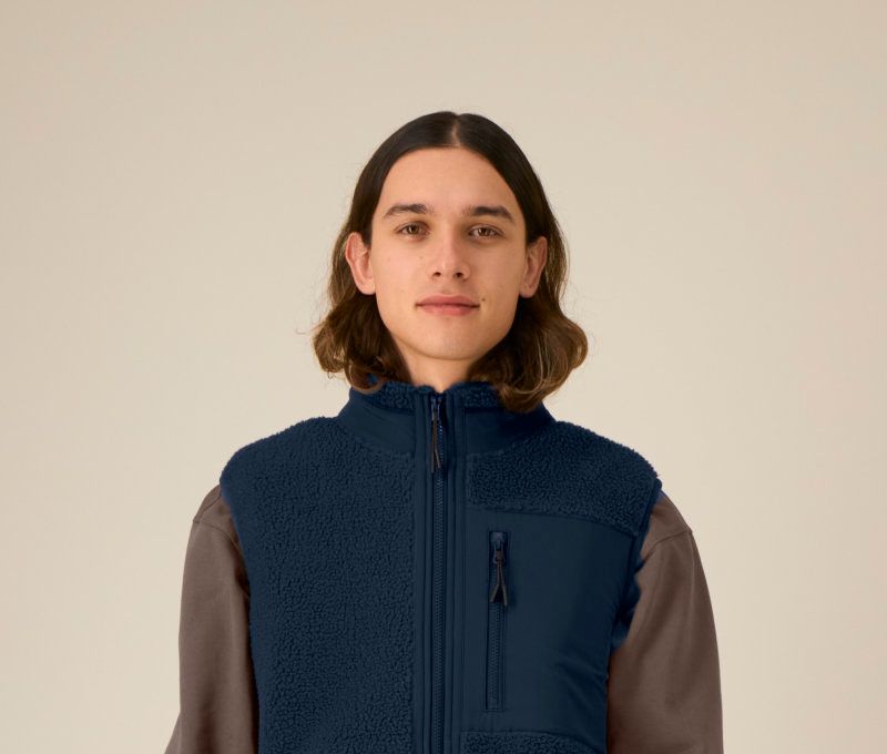 Liner · Veste sherpa unisexe sans manches