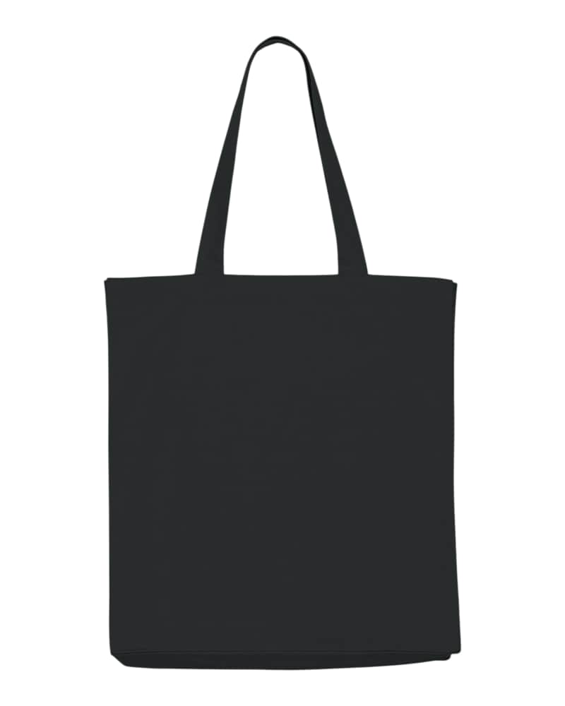 Mid Tote Bag · Tote bag tissé mi-épais coloris Black