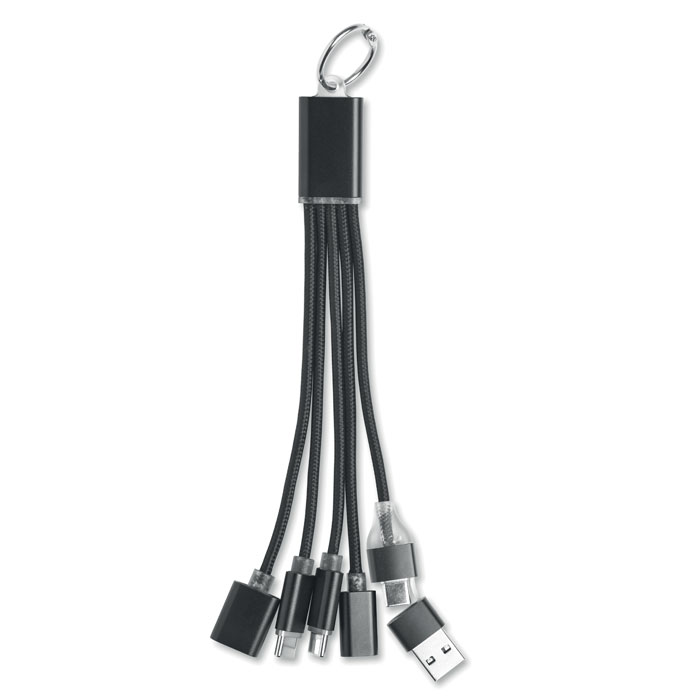 Hublue · Porte-clés câble de charge multiple