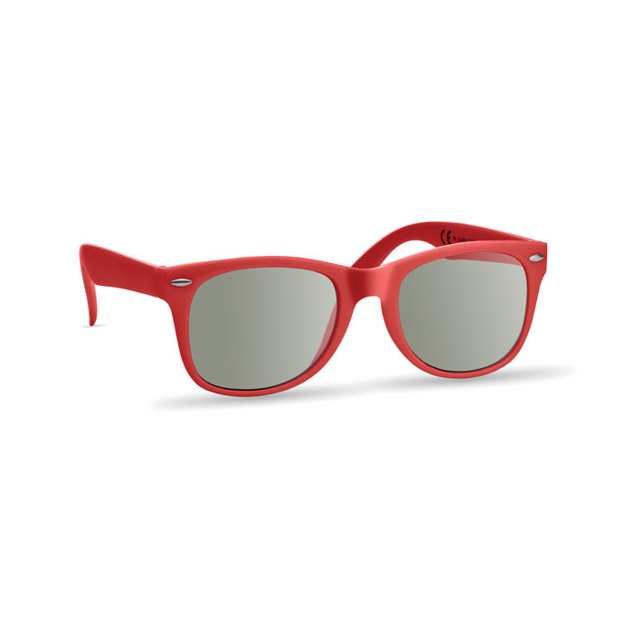 America · Lunettes de soleil UV400 coloris Rouge