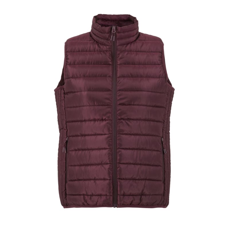 Stream Women · Bodywarmer F pas cher coloris Bordeaux