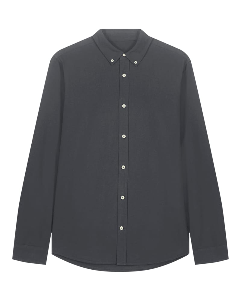 Stanley Oxford Shirt · Chemise homme Oxford coloris Anthracite