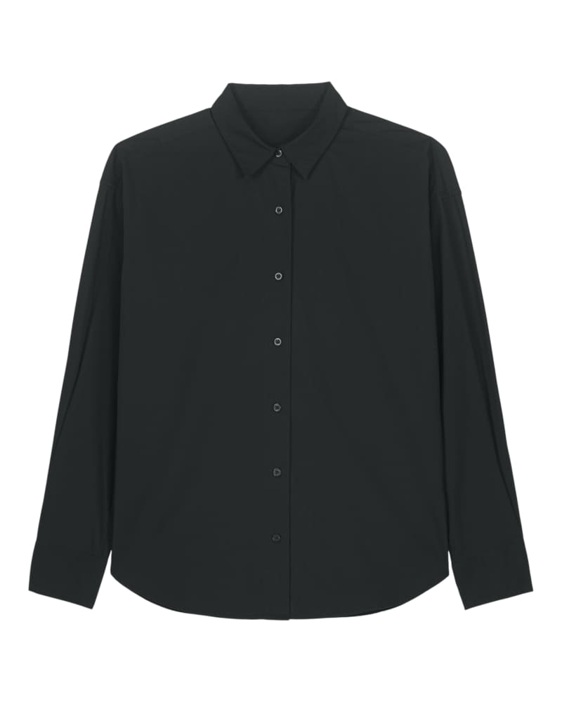 Stanley Styler Shirt · Chemise homme en popeline coloris Black