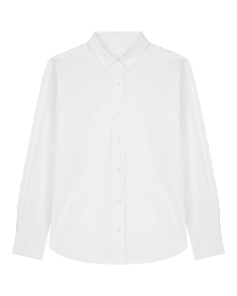 Stanley Styler Shirt · Chemise homme en popeline coloris White