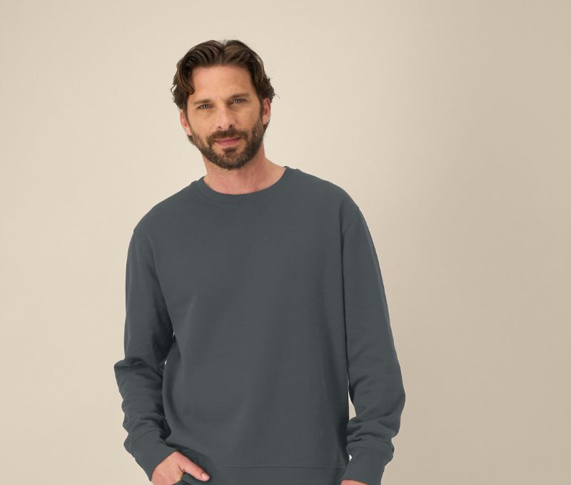 Stanley Thinker · Sweat‑shirt homme col rond en coton recyclé