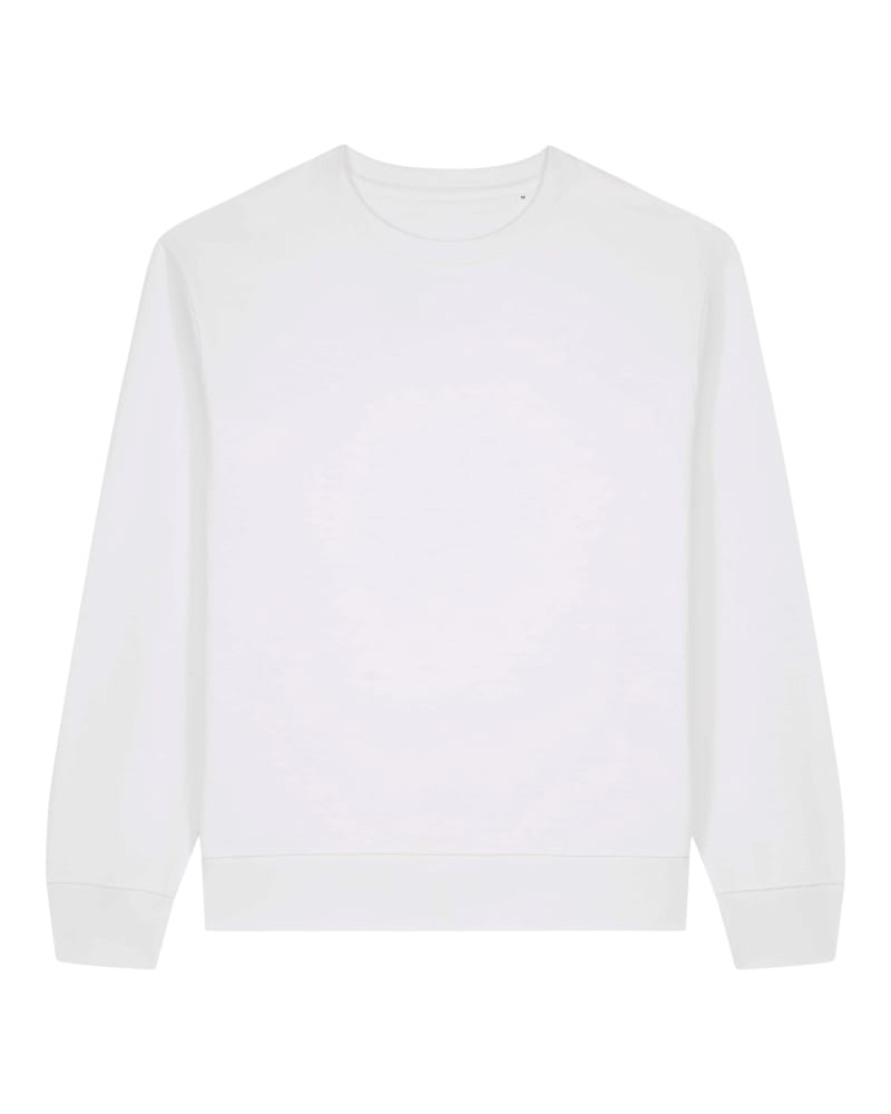 Stanley Thinker · Sweat‑shirt homme col rond en coton recyclé coloris White