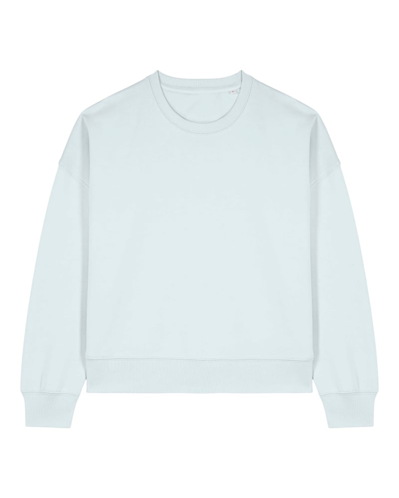 Stella Alma · Sweat‑shirt femme Iconic col rond coloris Blue Ice