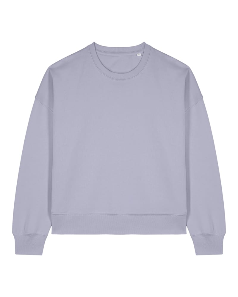 Stella Alma · Sweat‑shirt femme Iconic col rond coloris Lavender