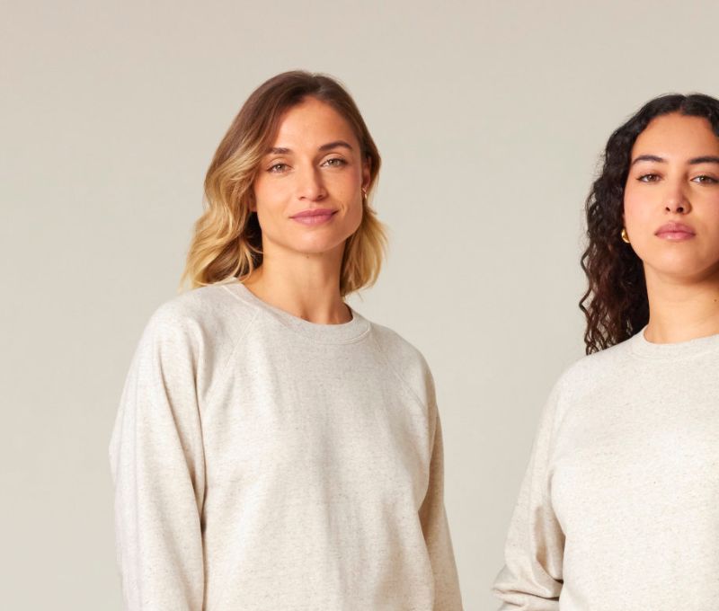 Stella Clara · Sweat‑shirt femme col rond manches raglan