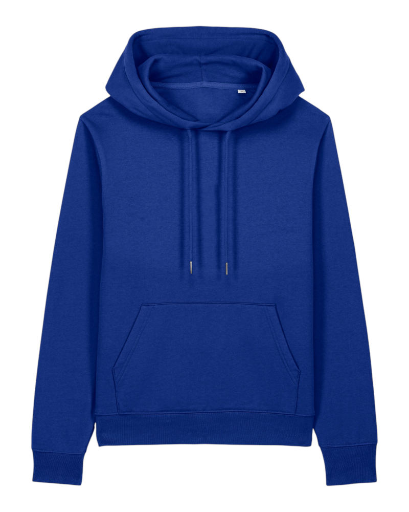 Stella Gamechanger · Sweat à capuche femme en coton recyclé coloris Worker Blue