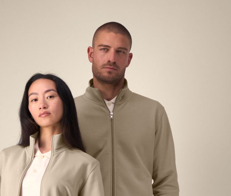 Trailer 2.0 · Sweat‑shirt zippé unisexe col montant