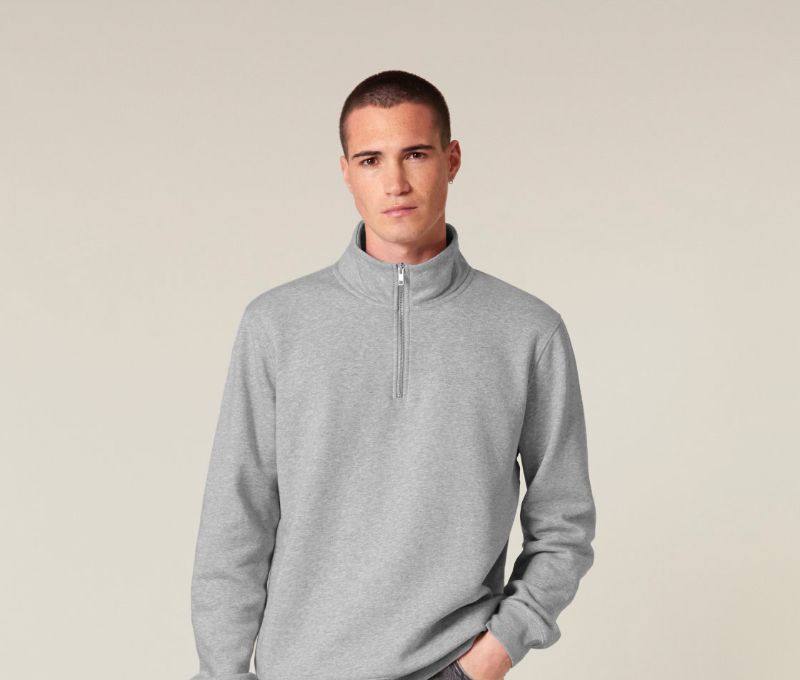 Trucker 2.0 · Sweat‑shirt unisexe col zippé